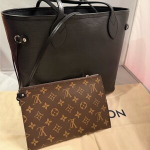 Louis Vuitton neverfull mm epi leather